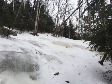 Ice on Trail